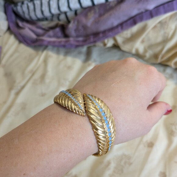 Lia Sophia Palmas Hinged Cuff Bracelet - Picture 3 of 3